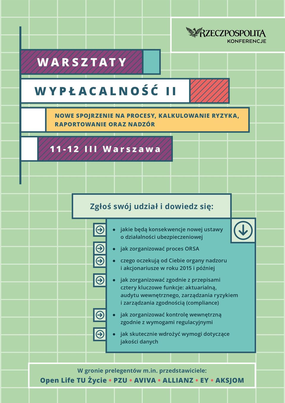 zorganizować zgodnie z przepisami cztery kluczowe funkcje: aktuarialną, audytu wewnętrznego, zarządzania ryzykiem i zarządzania zgodnością (compliance) jak zorganizować