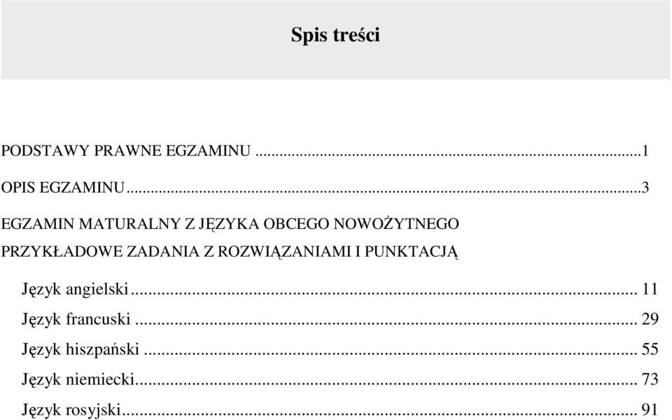 ZADANIA Z ROZWIĽZANIAMI I PUNKTACJĽ Język angielski 11 Język