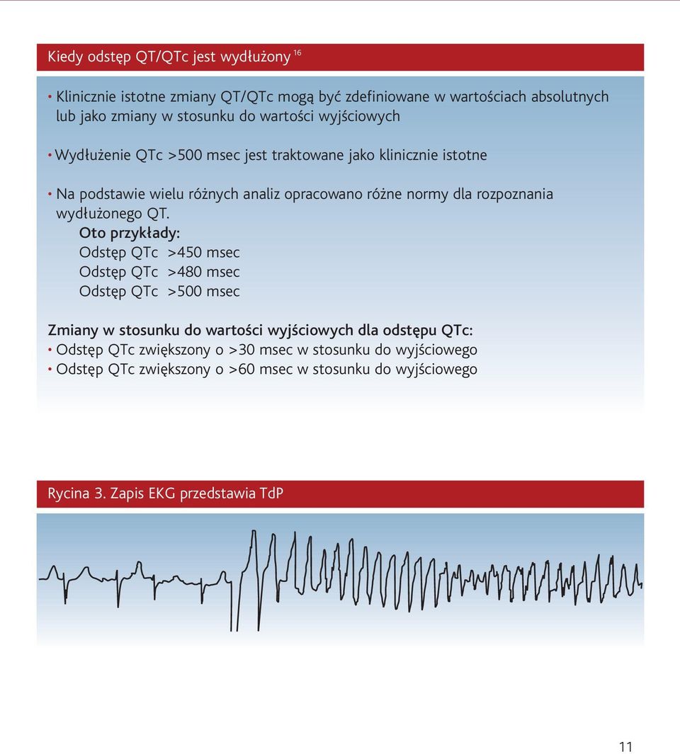 rozpoznania wydłużonego QT.