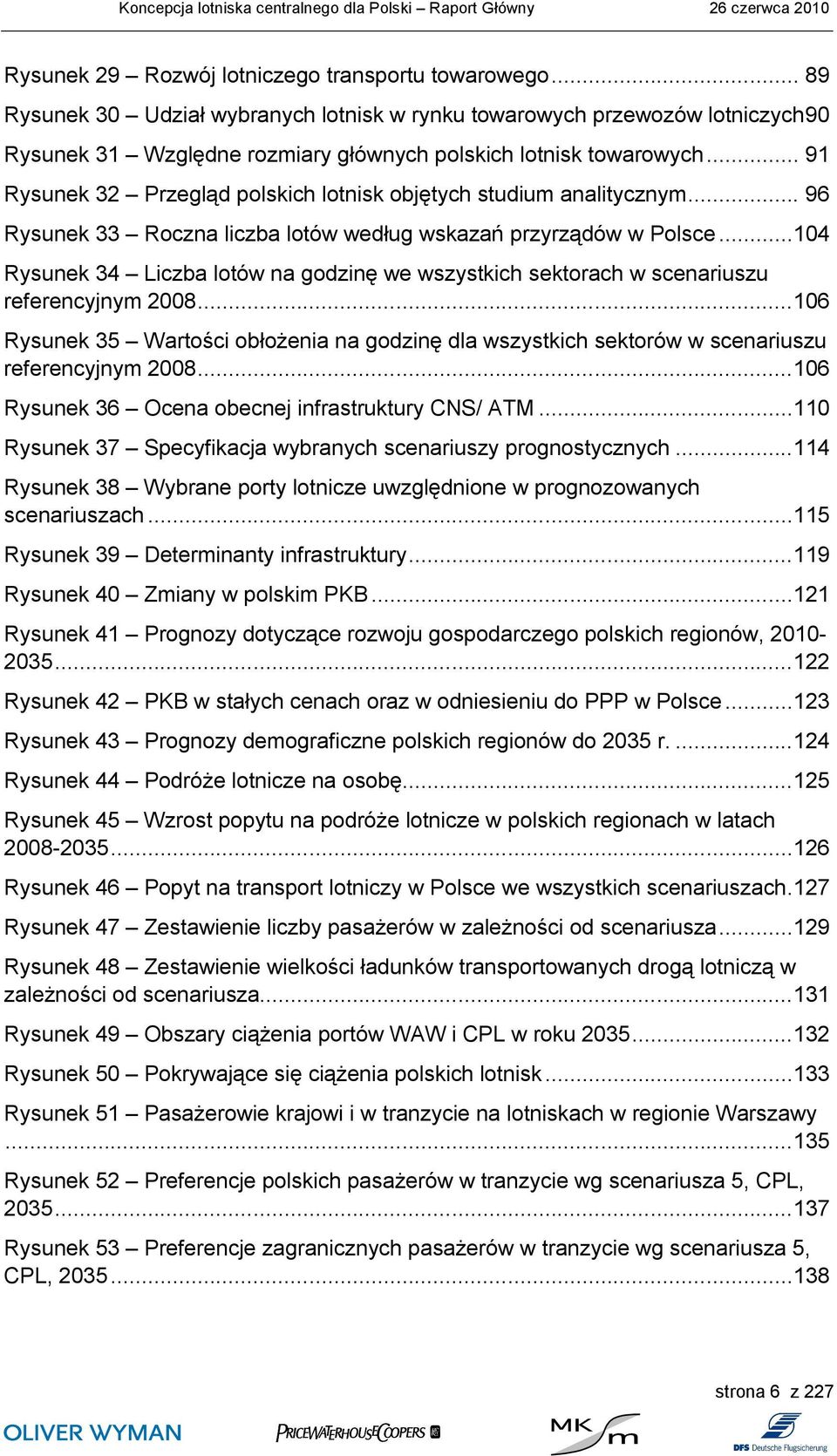 ..104 Rysunek 34 Liczba lotów na godzinę we wszystkich sektorach w scenariuszu referencyjnym 2008...106 Rysunek 35 Wartości obłożenia na godzinę dla wszystkich sektorów w scenariuszu referencyjnym 2008.