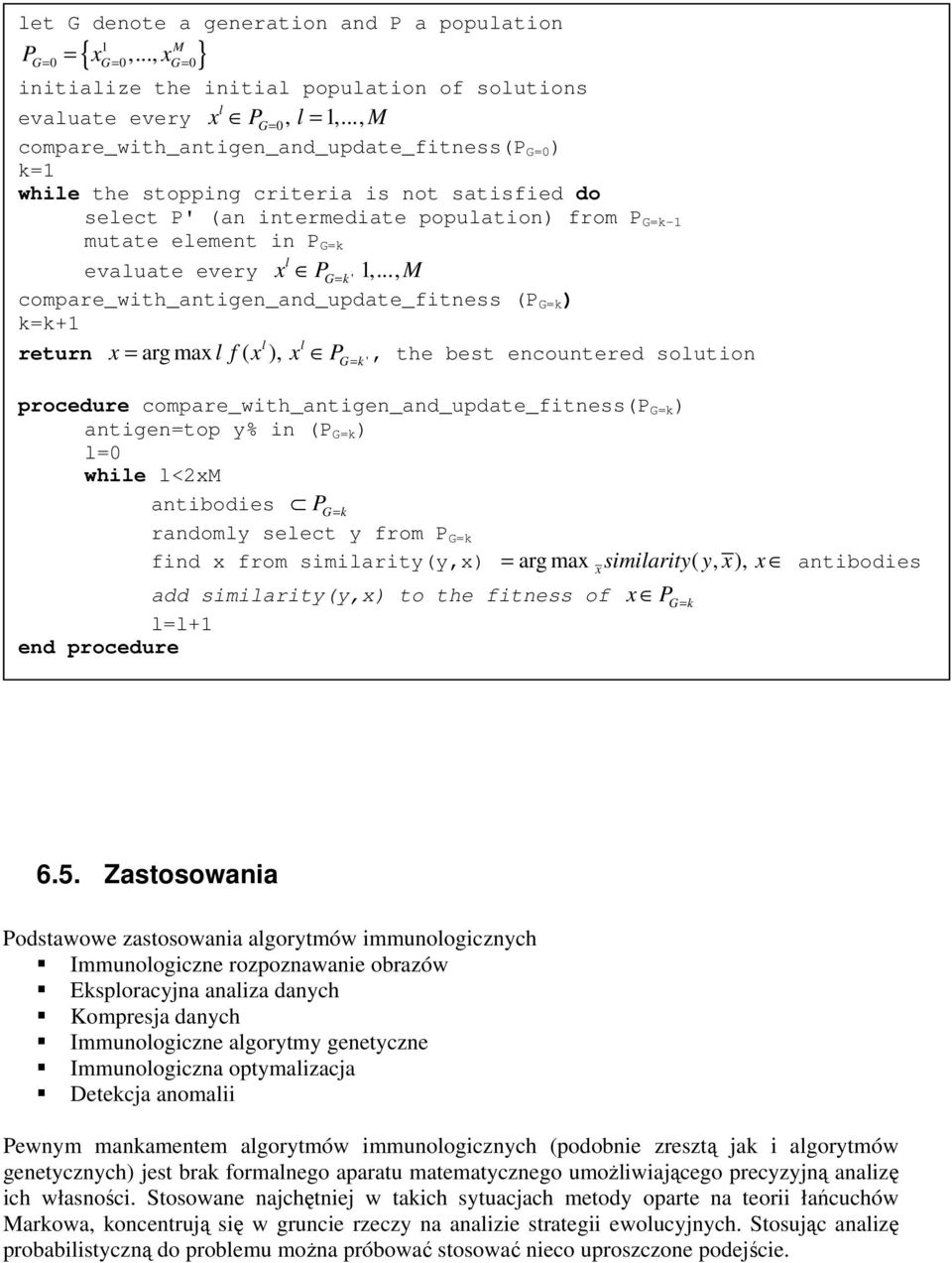 evaluate every x PG = k ' 1,.