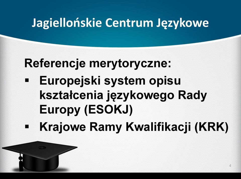 system opisu kształcenia językowego