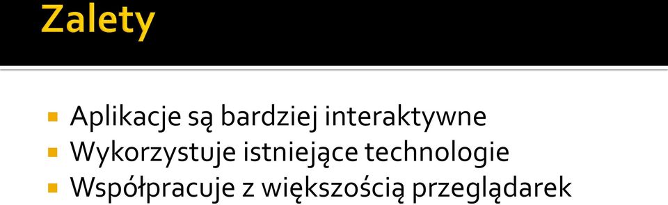 istniejące technologie