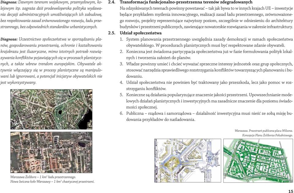 standardów urbanistycznych.