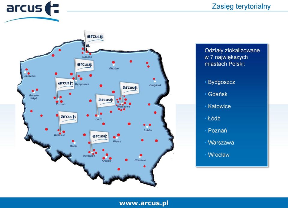 miastach Polski: Bydgoszcz Gdańsk