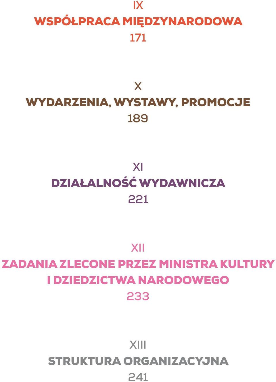 221 XII ZADANIA ZLECONE PRZEZ MINISTRA KULTURY I