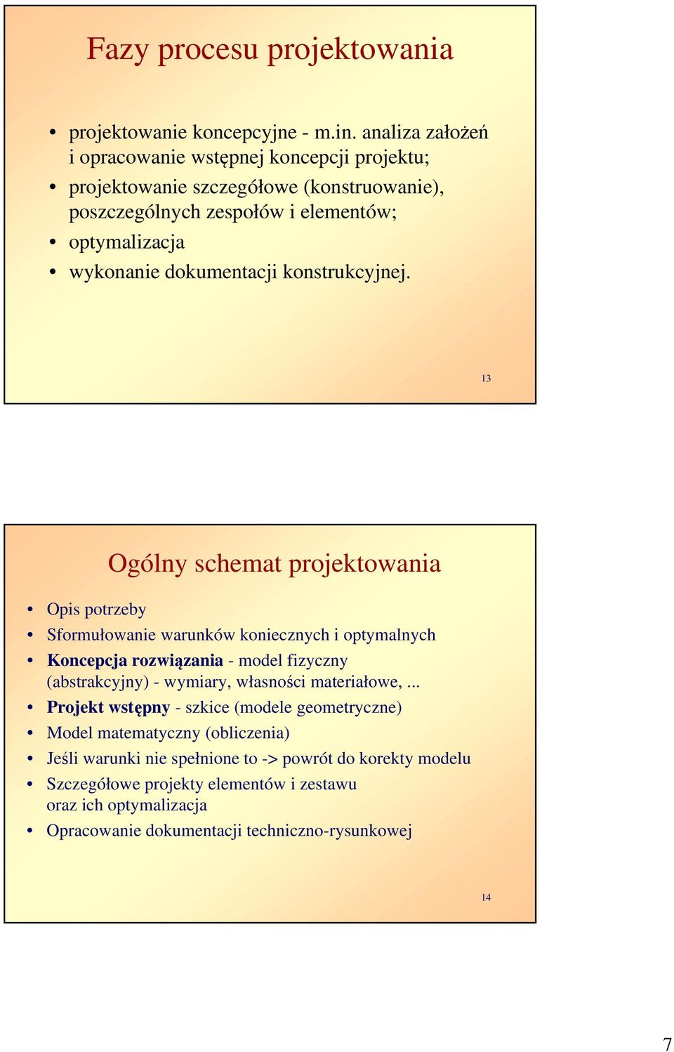 dokumentacji konstrukcyjnej.