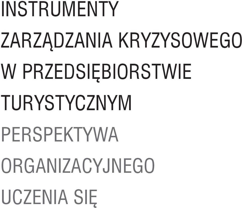 PRZEDSIĘBIORSTWIE