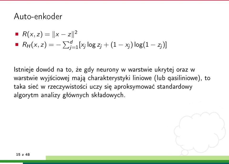 wyj±ciowej maj charakterystyki liniowe (lub qasiliniowe), to taka sie w