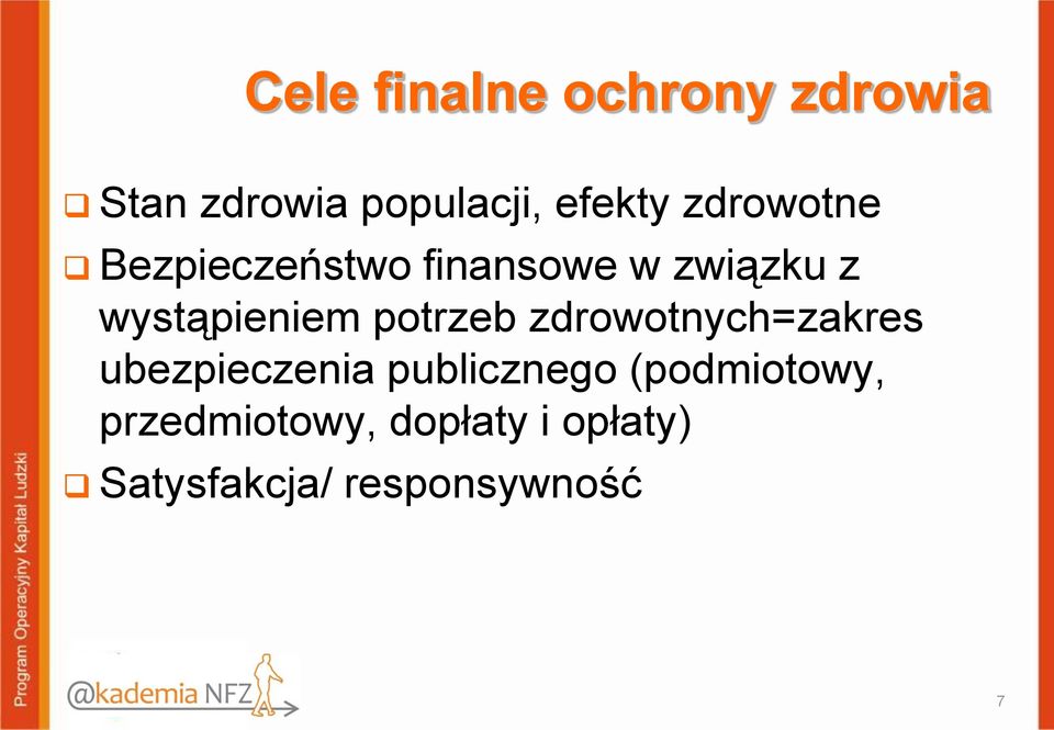 potrzeb zdrowotnych=zakres ubezpieczenia publicznego