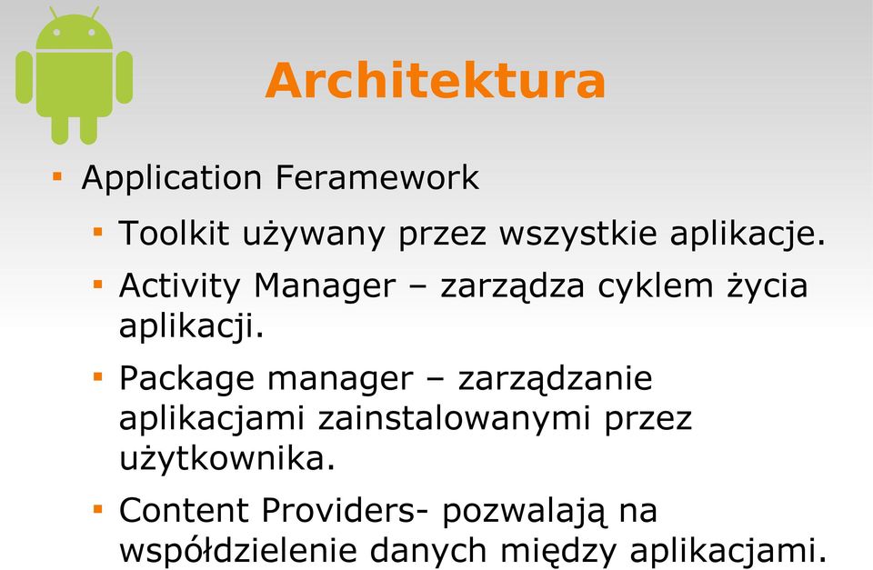 Package manager zarządzanie aplikacjami zainstalowanymi przez