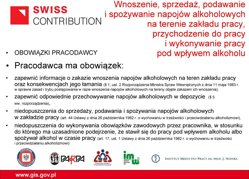 2 Rozporządzenia Ministra Spraw Wewnętrznych z dnia 11 maja 1983 r.