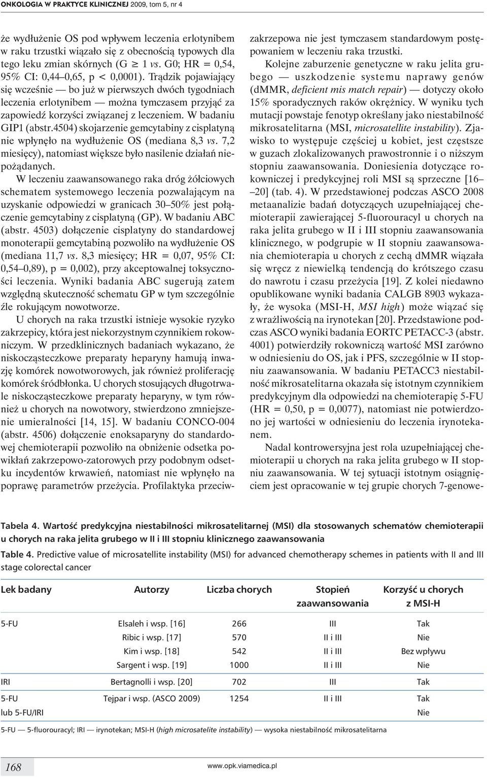 Trądzik pojawiający się wcześnie bo już w pierwszych dwóch tygodniach leczenia erlotynibem można tymczasem przyjąć za zapowiedź korzyści związanej z leczeniem. W badaniu GIP1 (abstr.