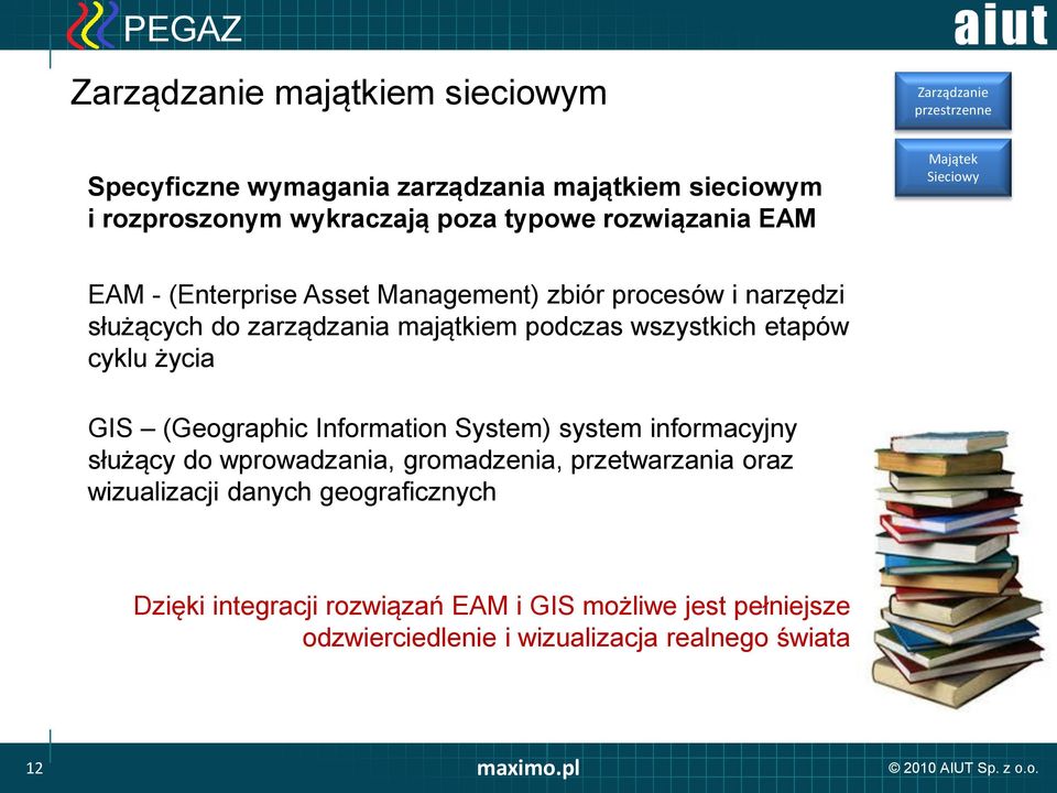 wszystkich etapów cyklu życia GIS (Geographic Information System) system informacyjny służący do wprowadzania, gromadzenia, przetwarzania oraz