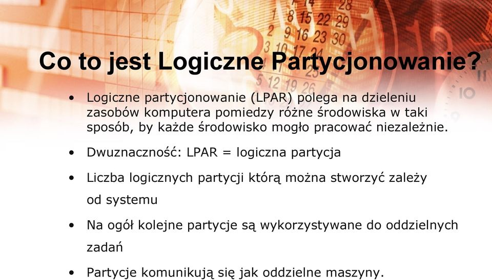 sposób, by każde środowisko mogło pracować niezależnie.