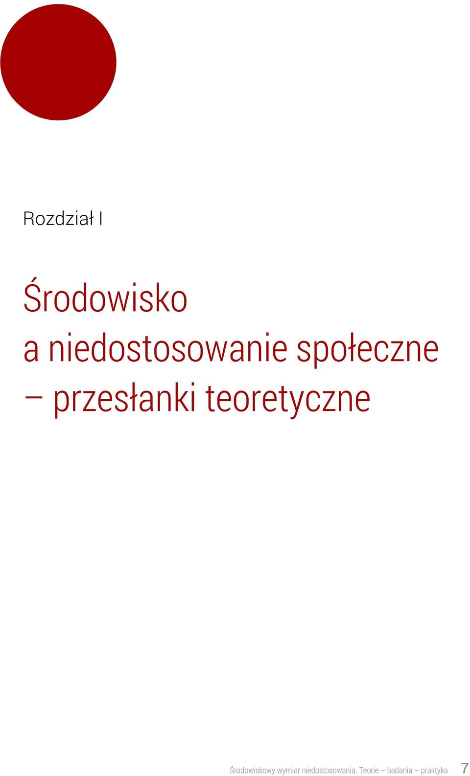 przesłanki teoretyczne