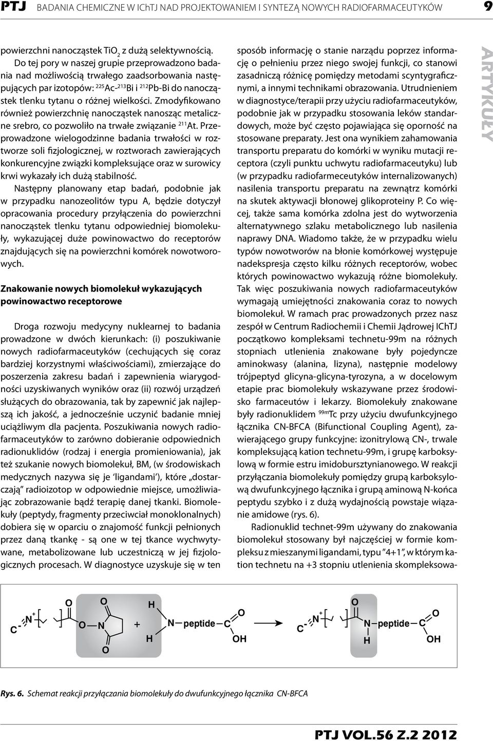 Zmodyfikowano również powierzchnię nanocząstek nanosząc metaliczne srebro, co pozwoliło na trwałe związanie 211 At.