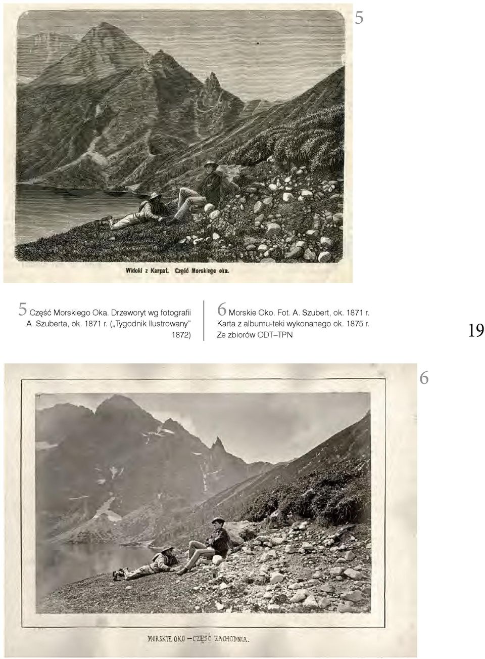 ( Tygodnik Ilustrowany 1872) 6 Morskie Oko. Fot. A.