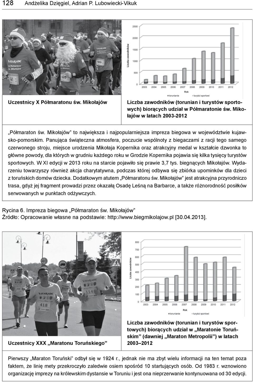 Panująca świąteczna atmosfera, poczucie wspólnoty z biegaczami z racji tego samego czerwonego stroju, miejsce urodzenia Mikołaja Kopernika oraz atrakcyjny medal w kształcie dzwonka to główne powody,