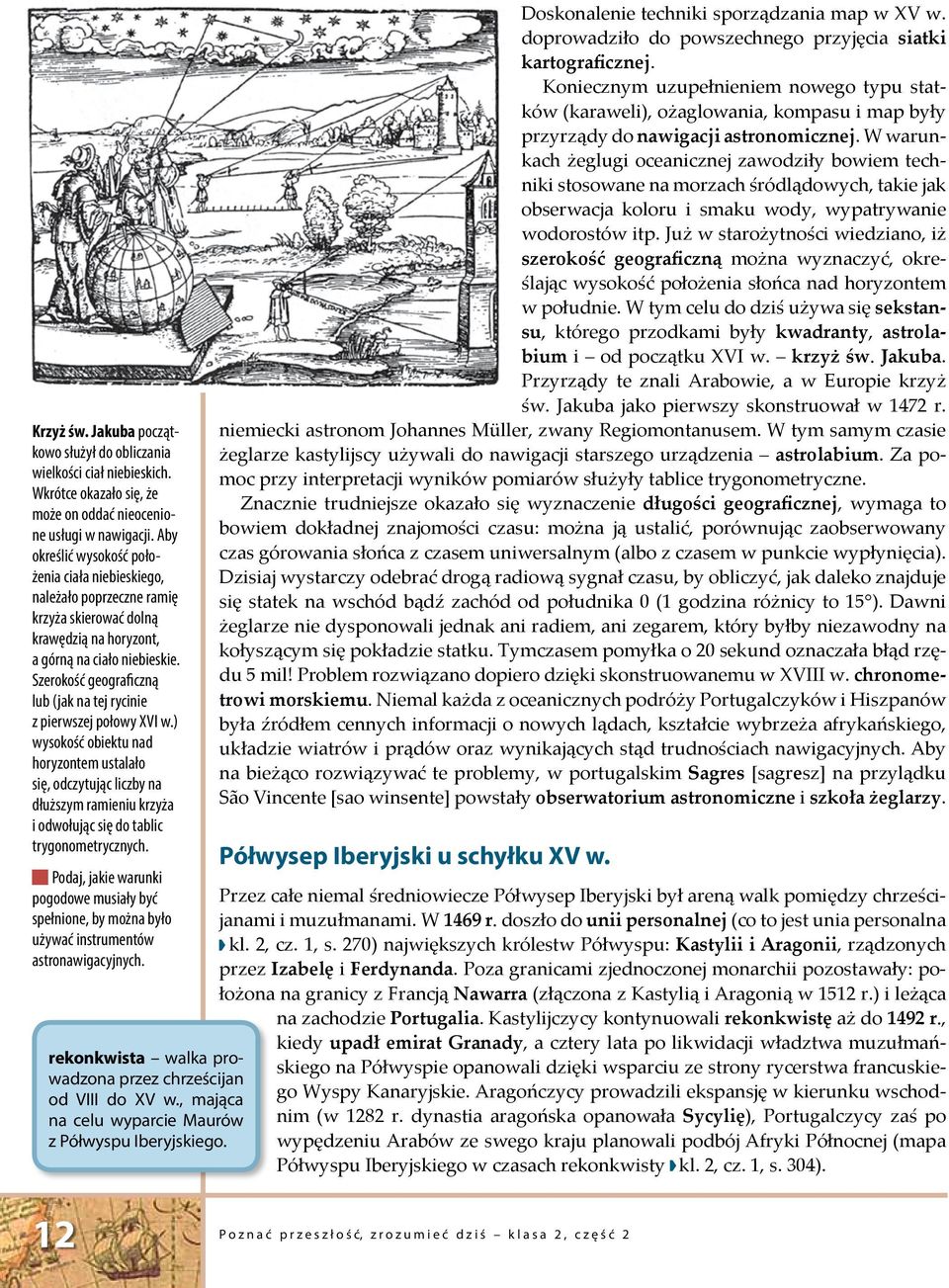 Szerokość geograficzną lub (jak na tej rycinie z pierwszej połowy XVI w.