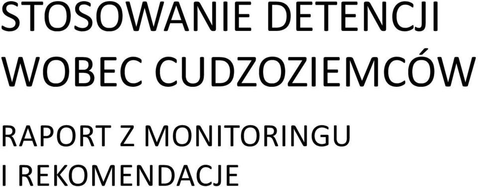 cudzoziemców