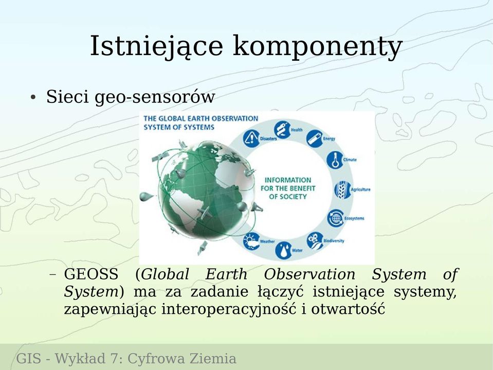 System) ma za zadanie łączyć istniejące