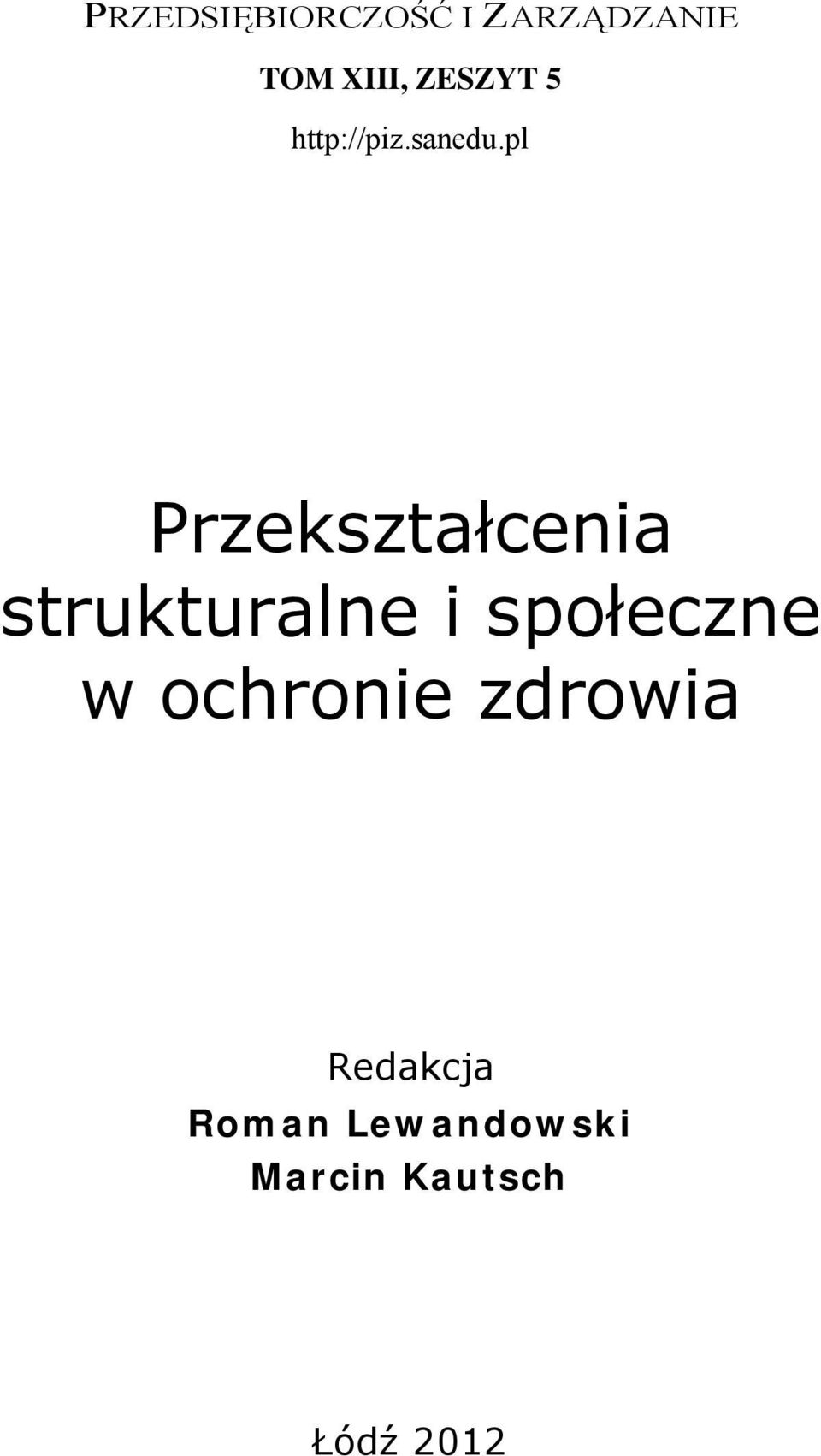 pl Przekształcenia strukturalne i społeczne w