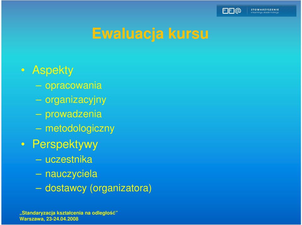 prowadzenia metodologiczny