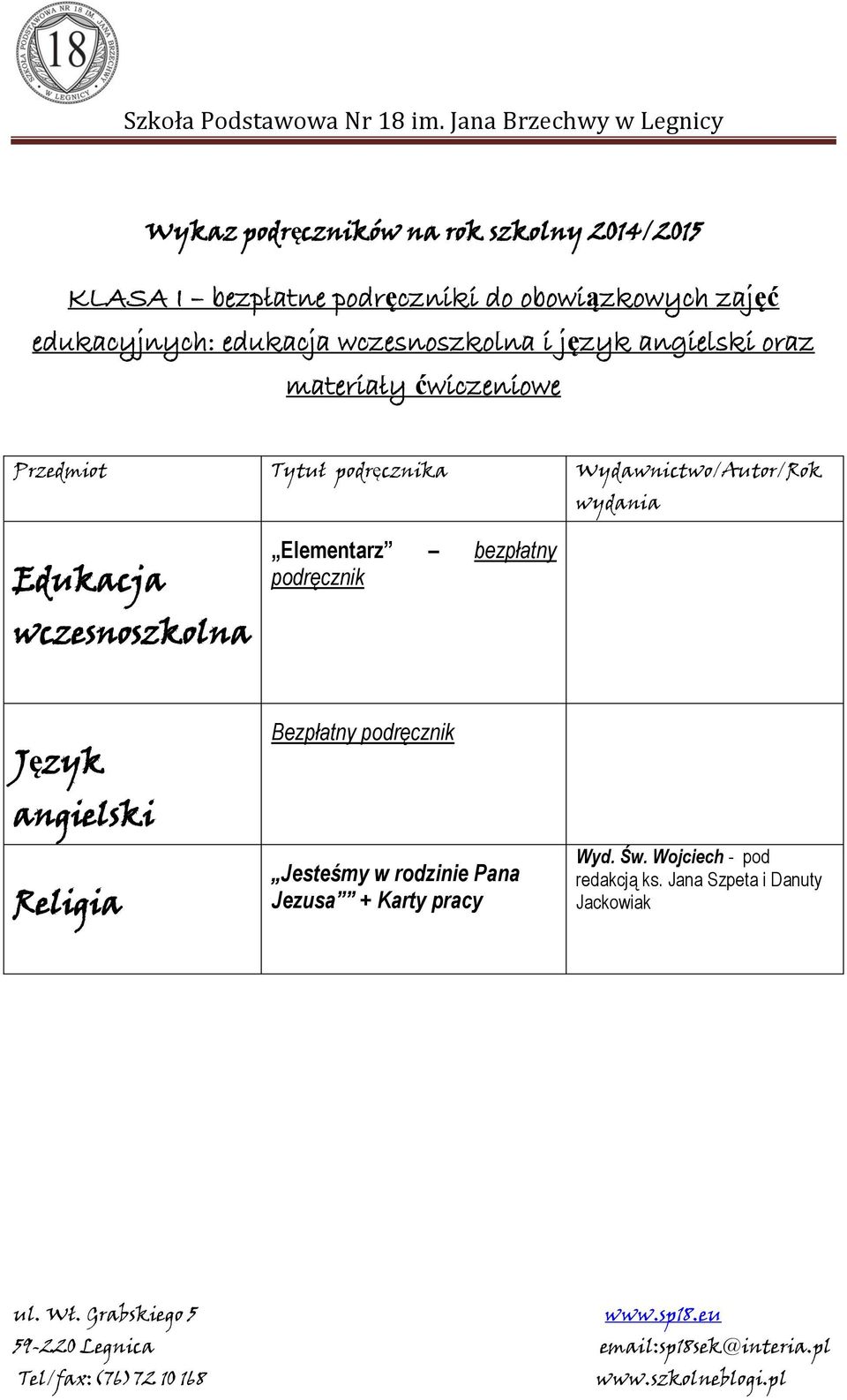 Elementarz bezpłatny podręcznik Język angielski Bezpłatny podręcznik Jesteśmy w