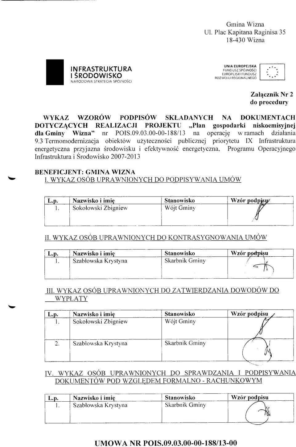 3 Termomodernizacja obiektów użyteczności publicznej priorytetu IX Infrastruktura energetyczna przyjazna środowisku i efektywność energetyczna, Programu Operacyjnego Infrastruktura i Środowisko