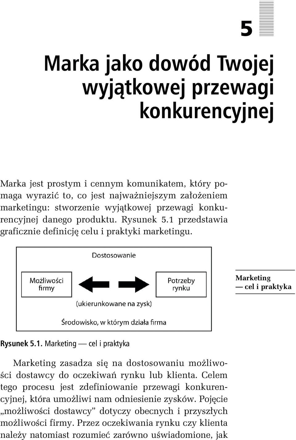 Celem tego procesu jest zdefiniowanie przewagi konkurencyjnej, która umożliwi nam odniesienie zysków.