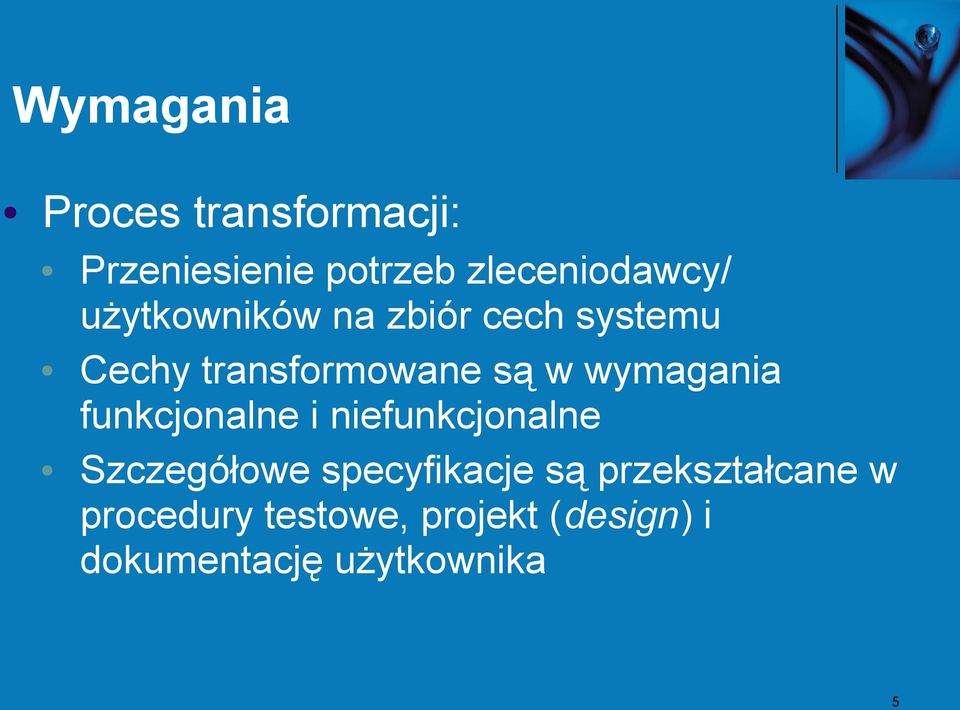 wymagania funkcjonalne i niefunkcjonalne Szczegółowe specyfikacje są