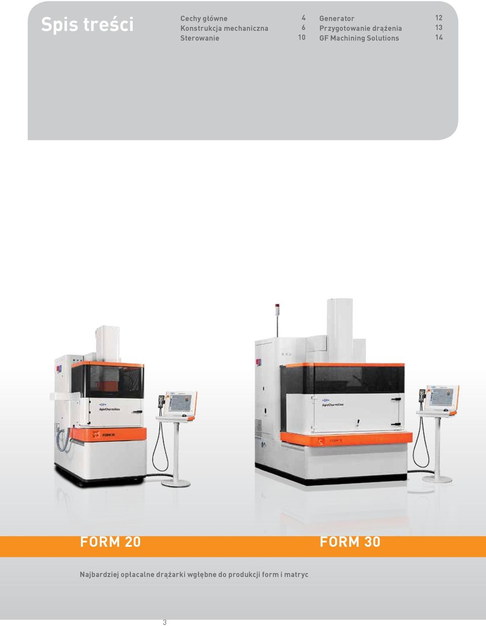 Machining Solutions 12 13 14 FORM 20 FORM 30