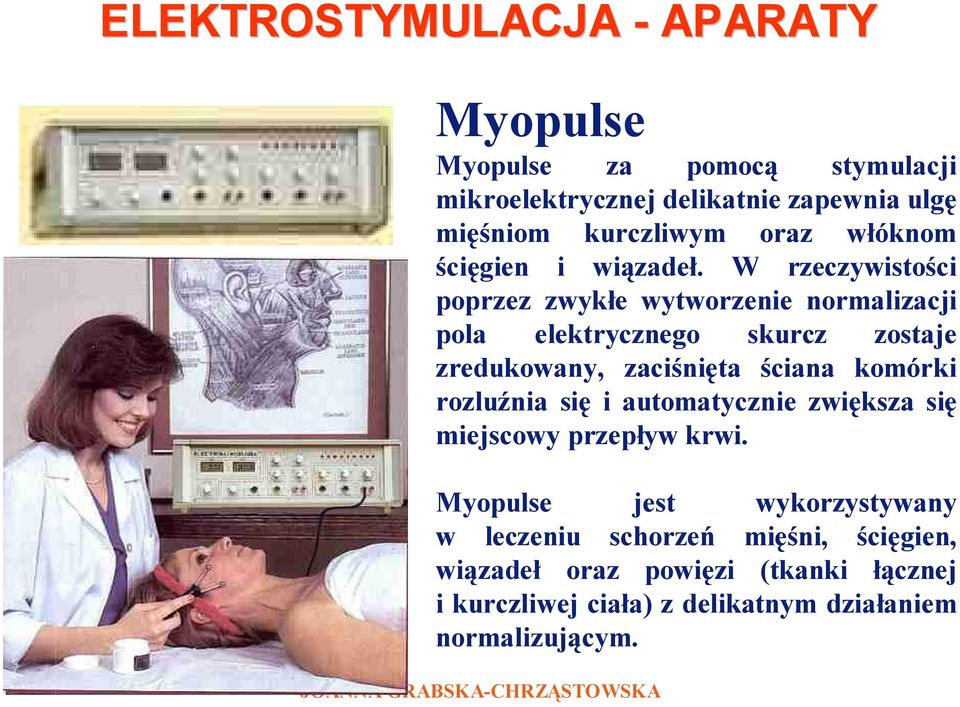 W rzeczywistości poprzez zwykłe wytworzenie normalizacji pola elektrycznego skurcz zostaje zredukowany, zaciśnięta ściana komórki