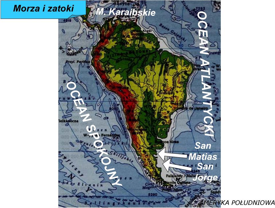 Karaibskie Morza i