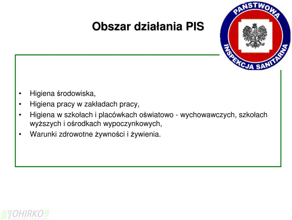 placówkach oświatowo - wychowawczych, szkołach wyższych