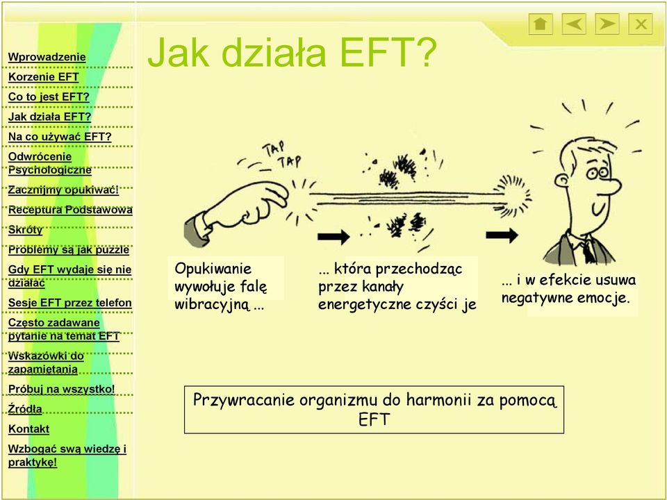 energetyczne czyści je Przywracanie organizmu