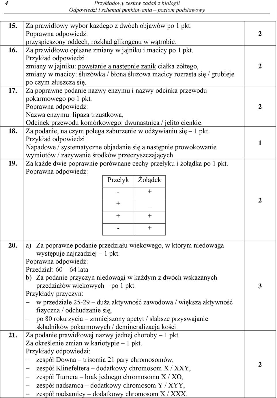 zmiany w jajniku: powstanie a następnie zanik ciałka żółtego, zmiany w macicy: śluzówka / błona śluzowa macicy rozrasta się / grubieje po czym złuszcza się. 7.