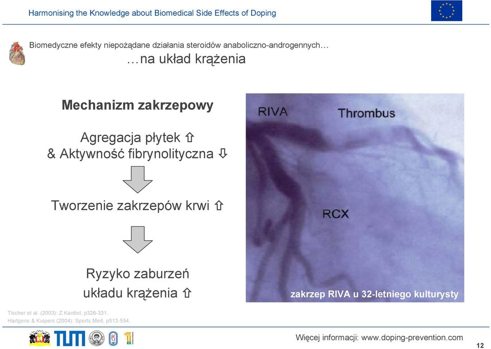 zakrzepów krwi Ryzyko zaburzeń układu krążenia zakrzep RIVA u 32-letniego kulturysty