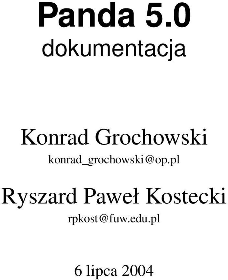 Grochowski