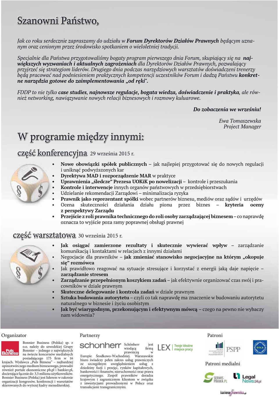 się strategiom liderów.