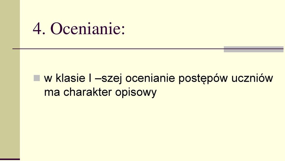 ocenianie postępów