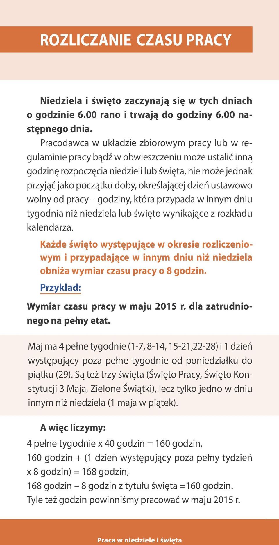 dzień ustawowo wolny od pracy godziny, która przypada w innym dniu tygodnia niż niedziela lub święto wynikające z rozkładu kalendarza.