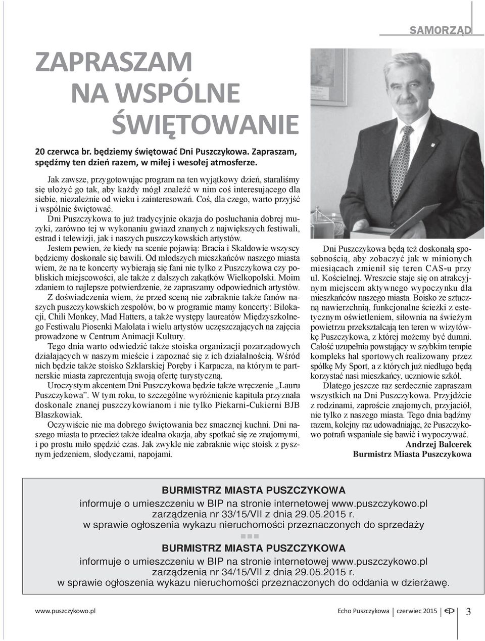 Coś, dla czego, warto przyjść i wspólnie świętować.