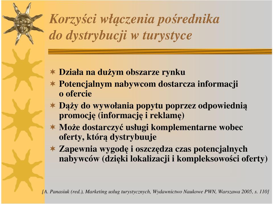 komplementarne wobec oferty, którą dystrybuuje Zapewnia wygodę i oszczędza czas potencjalnych nabywców (dzięki