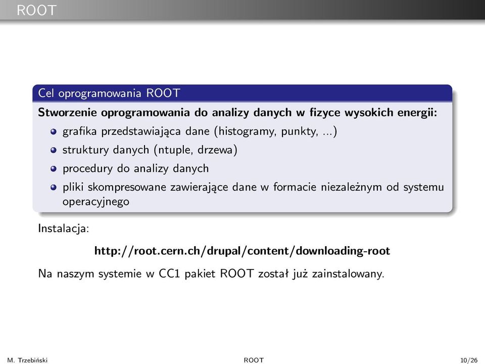 energii: grafika przedstawiająca dane(histogramy, punkty,.