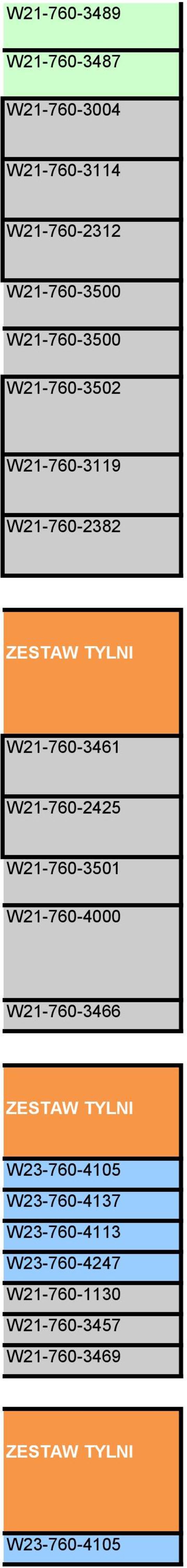 W21-760-3461 W21-760-2425 W21-760-3501 W21-760-4000 W21-760-3466