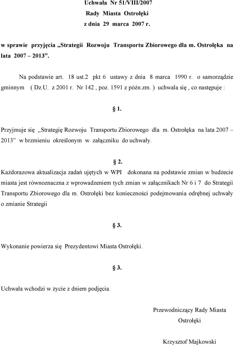 Ostrołęka na lata 20