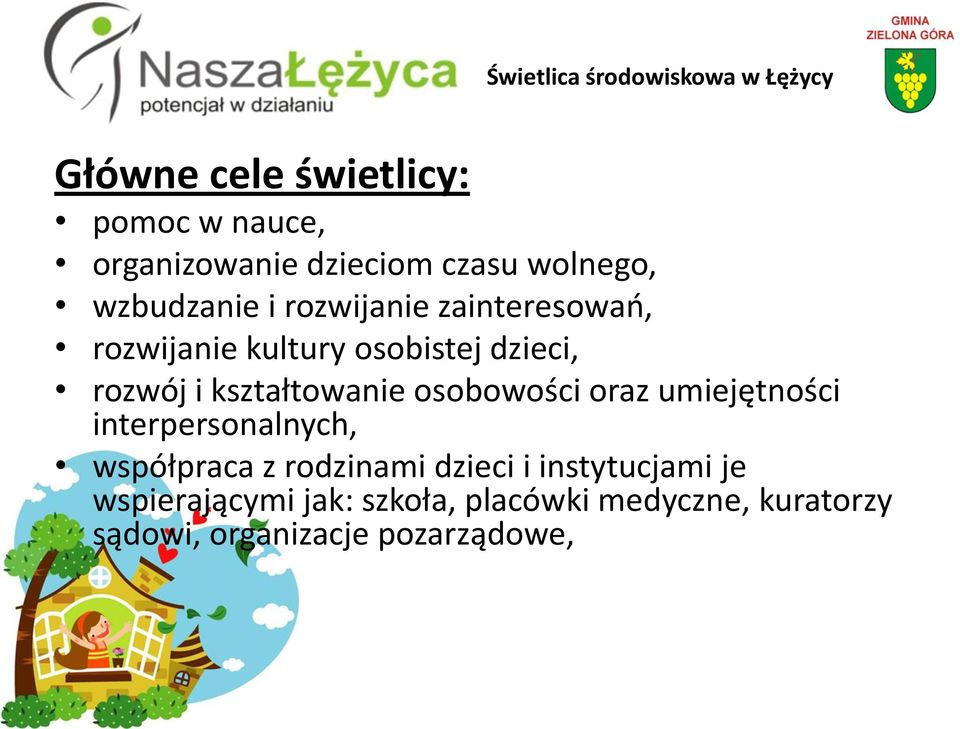 osobowości oraz umiejętności interpersonalnych, współpraca z rodzinami dzieci i