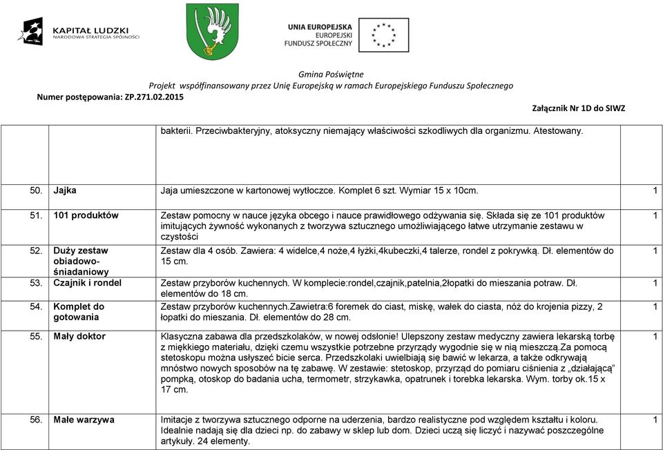 Składa się ze 0 produktów imitujących żywność wykonanych z tworzywa sztucznego umożliwiającego łatwe utrzymanie zestawu w czystości 52. Duży zestaw obiadowośniadaniowy Zestaw dla 4 osób.